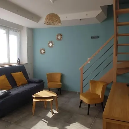 Maison Bateau Semesterbostad Lion-sur-Mer